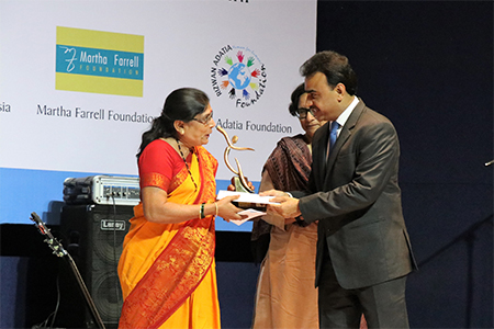 Martha Farrell Awards (MFA) for Excellence in Women’s Empowerment and Gender Equality to RSCD